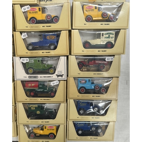 21 - A large box of Matchbox models of Yesteryear