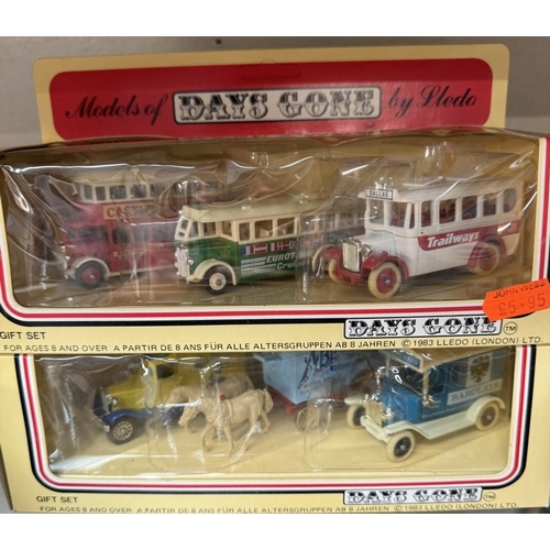 39 - 4 boxed Lledo Days Gone model gift sets