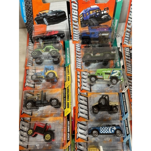 46 - 43 Matchbox models in blister packs