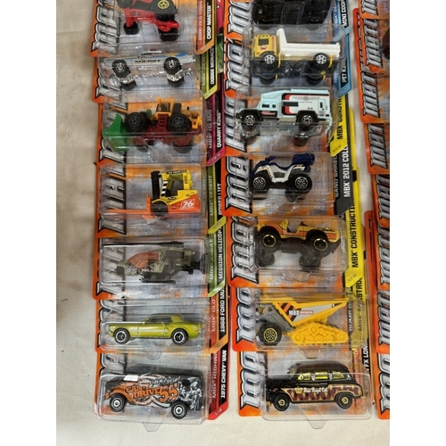 46 - 43 Matchbox models in blister packs