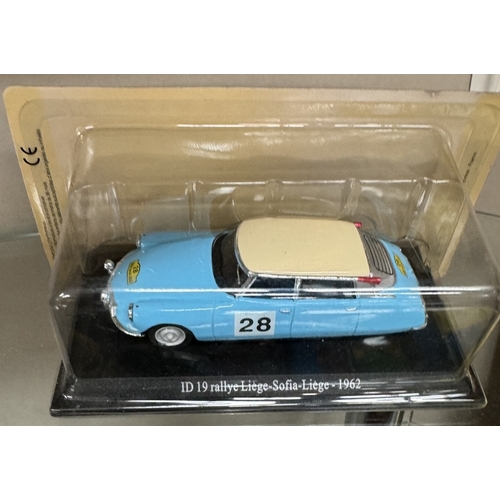 67 - Atlas editions Citroen DS collection, Hatchette rally cars etc