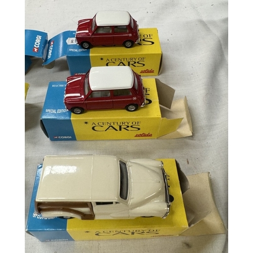 69 - 6 boxed 'My first Matchbox' and 6 Corgi Solido century of cars models