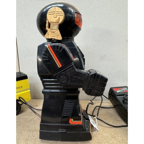 75 - A battery operated plastic robot, untested