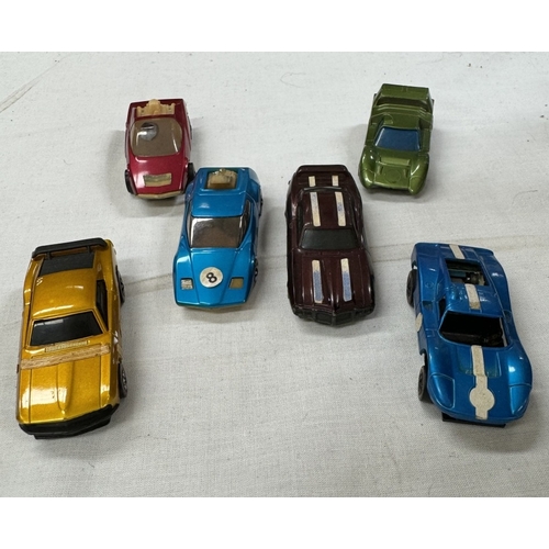 86 - A quantity of vintage Hot Wheels rally cars including 6 rare sizzlers cars