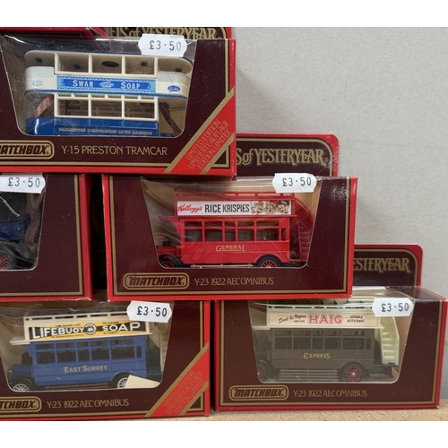 88 - 21 Matchbox models of yesteryear