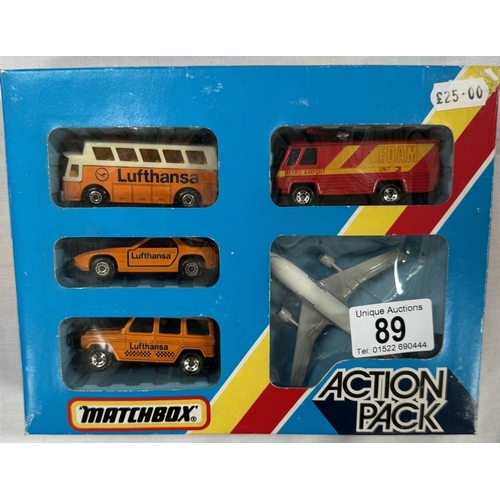 89 - A Matchbox action pack G-11 gift set