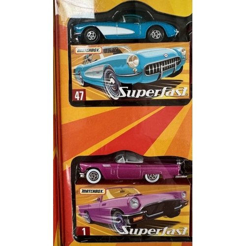 94 - A Matchbox superfont collector tin limited edition 20500 with 6 cars