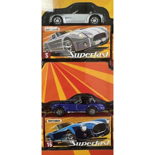 94 - A Matchbox superfont collector tin limited edition 20500 with 6 cars