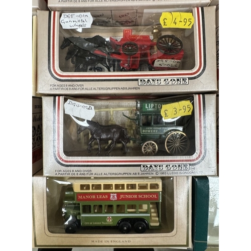 110 - 30+ Lledo Days Gone models including Lledo 20th anniversary club van