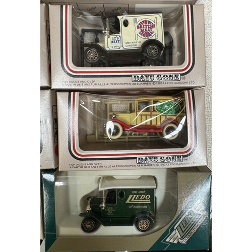 110 - 30+ Lledo Days Gone models including Lledo 20th anniversary club van