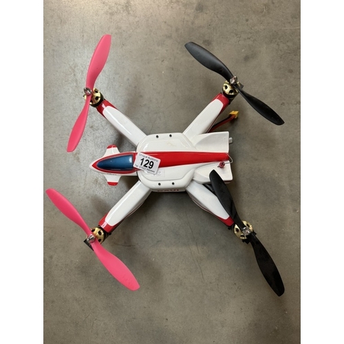 129 - A Gaui 330X quad flyer with Futaba Skysport 4 remote. Untested.