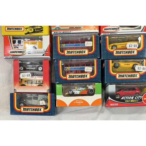 137 - A large box of Matchbox models