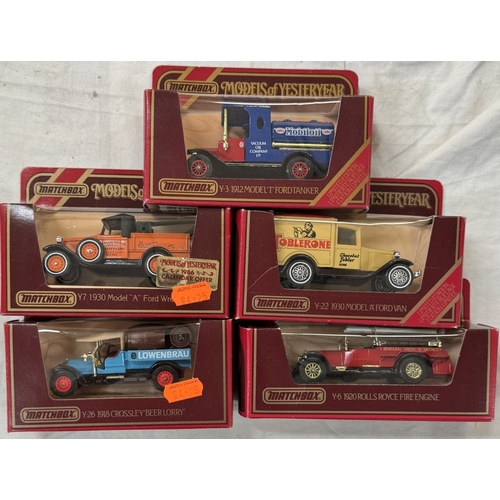 143 - 21 Matchbox Models of Yesteryear vans