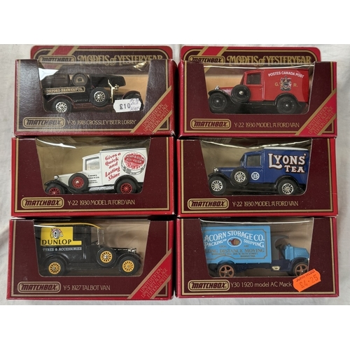 143 - 21 Matchbox Models of Yesteryear vans