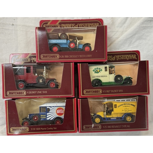 143 - 21 Matchbox Models of Yesteryear vans