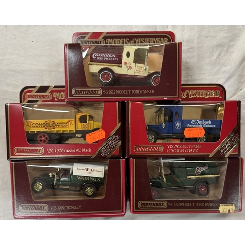 143 - 21 Matchbox Models of Yesteryear vans