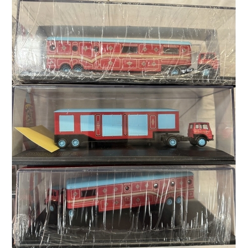 145 - 24 Oxford Diecast Chipperfields circus models