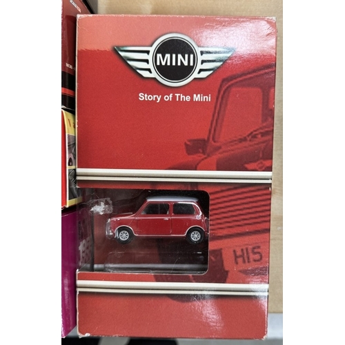 153 - A quantity of boxed Mini's by various makers including Vanguards, Corgi, High speed etc