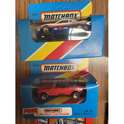 165 - A quantity of boxed Matchbox cars including 1994 collectors choice