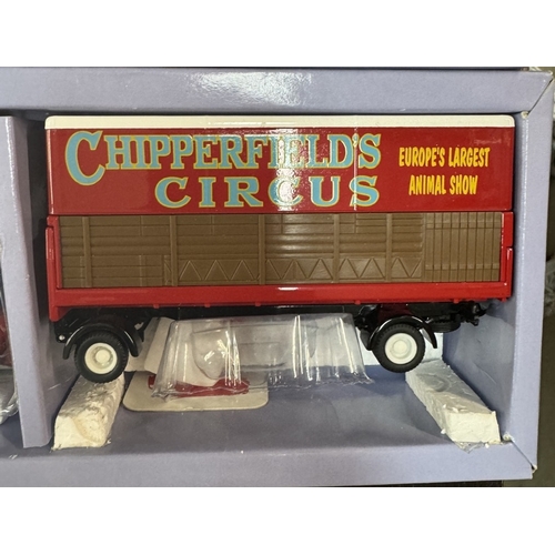 169 - 11 Corgi Classics Chipperfields Circus models