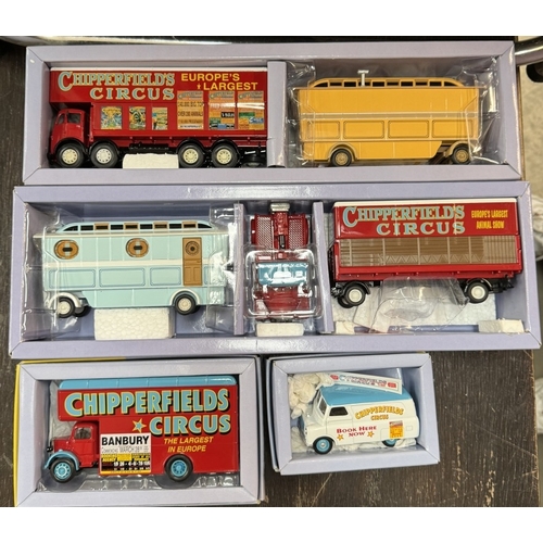 169 - 11 Corgi Classics Chipperfields Circus models