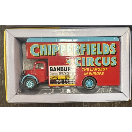 169 - 11 Corgi Classics Chipperfields Circus models