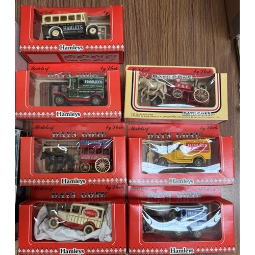 173 - A quantity of Lledo sets including GWR anniversary models, Hamleys 1st series set of 6, Ringtons 3 c... 