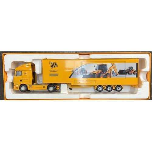 178 - A Corgi limited edition CC13237 JCB DAF Exhibition unit & CC12937 Scania Olivers