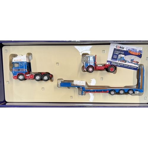 190 - 3 Corgi Haulers Of Renown. CC12833, CC13743, CC15309 Scania trucks