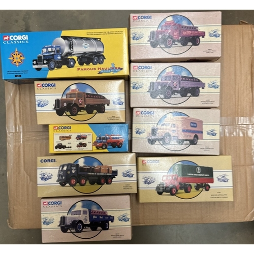 205 - A quantity of Corgi Classics including Foden, Bedford etc