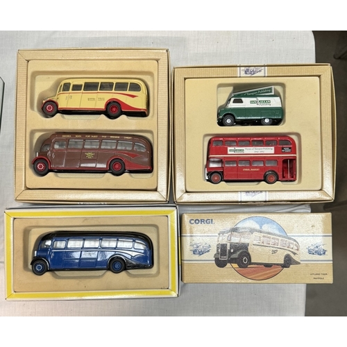 213 - A Corgi Classics bus & coach models