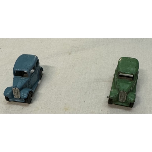 229 - 5 Post war dinky 35 series Austin Seven & Racer