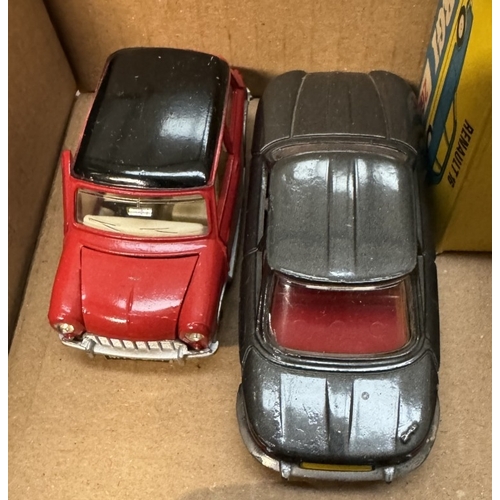 236 - A quantity of vintage Corgi including boxed 260 Renault 16, Abo French dinky etc