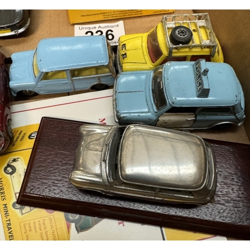 236 - A quantity of vintage Corgi including boxed 260 Renault 16, Abo French dinky etc