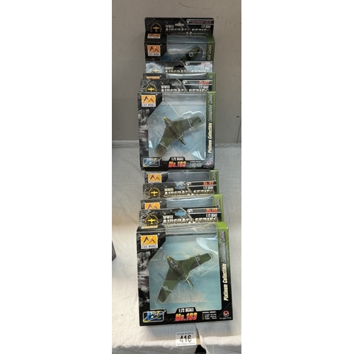 416 - 9 Boxed easy model aircraft