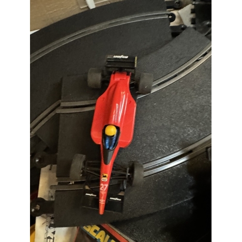 420 - A Formula One Scalextric with cars