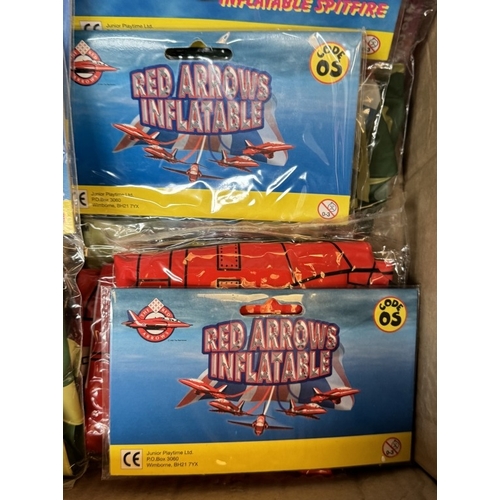 426 - A quantity of aeroplane kits & inflatable planes