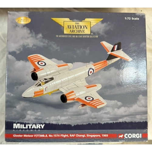 438 - 7 Boxed Corgi aircraft models. AA32001, AA33101, AA32101, AA32201, AA32212, 49301, AA35003