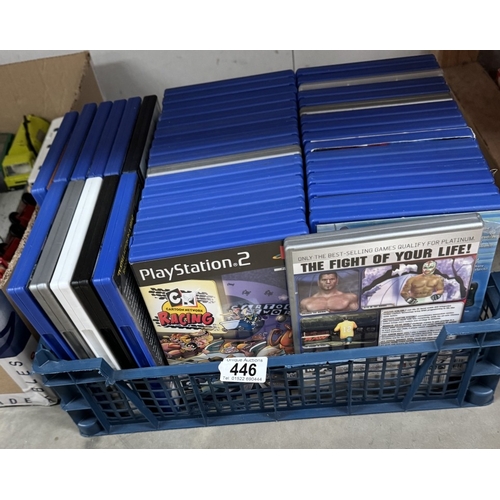 446 - A good selection of Playstation 2 games