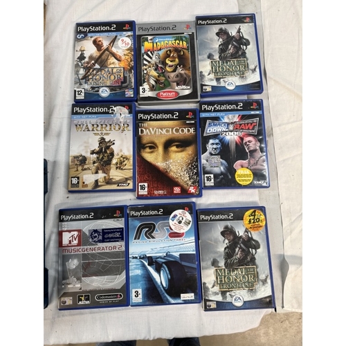 446 - A good selection of Playstation 2 games