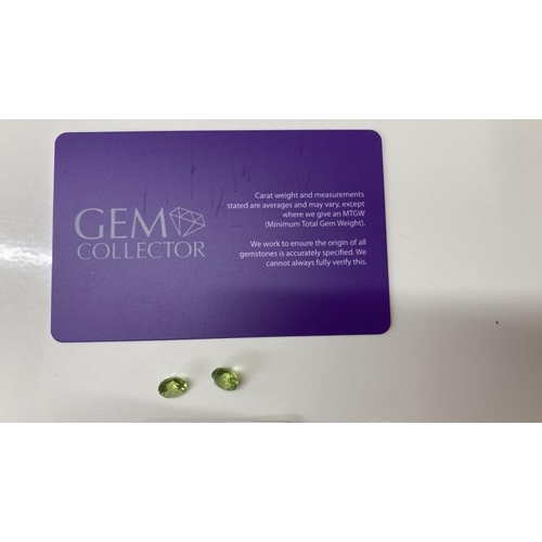 1100 - 2.35 ct of Changbai peridot gemstone with COA