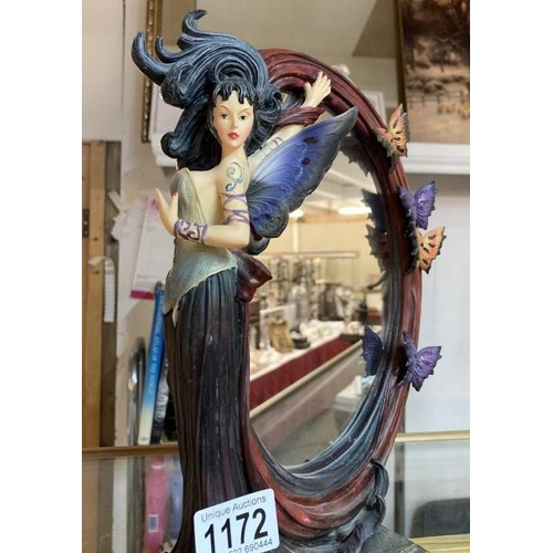 1172 - A Nemesis Now Fairy Figurine with mirror