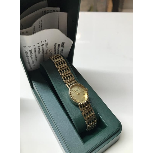 1460G - A cased Ladies limit watch and a quantity of costume jewellery