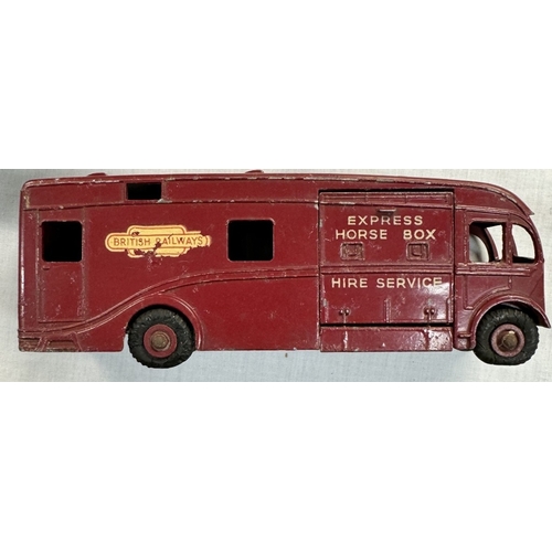 572 - Dinky Supertoys including 2 x Bedford transporters, horsebox etc including Foden Regent - repaint