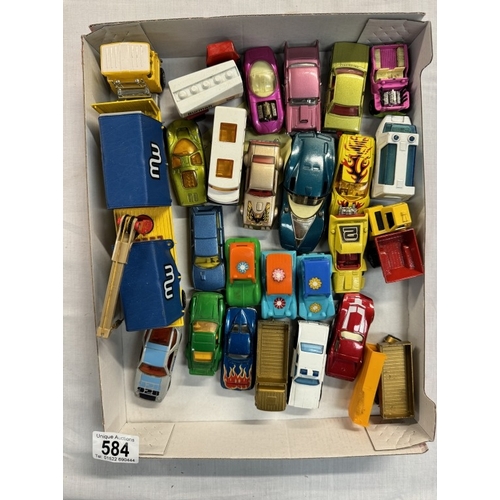 584 - A quantity of Matchbox Superfast Lone Star and Corgi