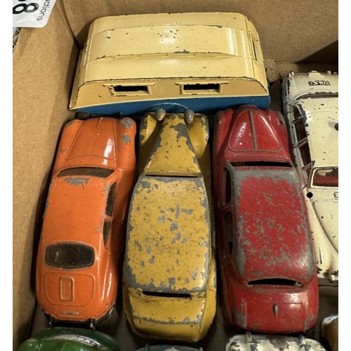 588 - A quantity of 1950s Dinky saloon cars