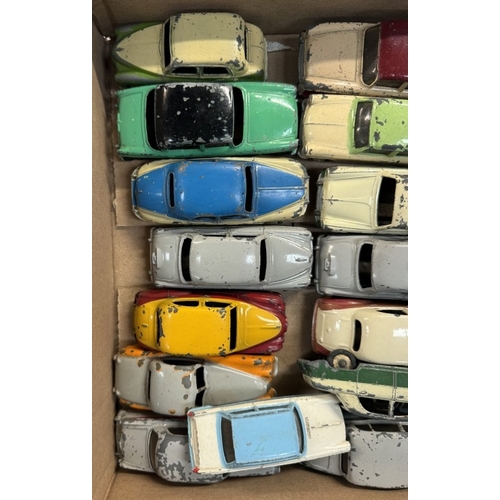 594 - A quantity of 1950s Dinky 2 tone cars