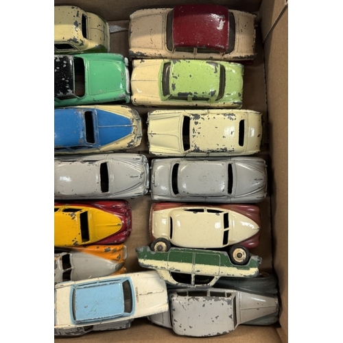 594 - A quantity of 1950s Dinky 2 tone cars