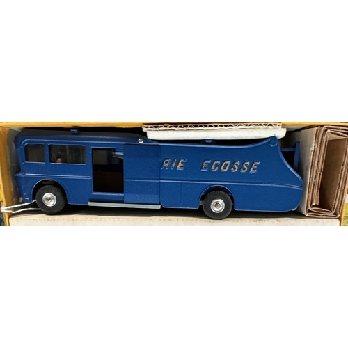 635 - A Corgi gift set no 16 Ecurie Ecosse racing car transporter & 3 racing cars