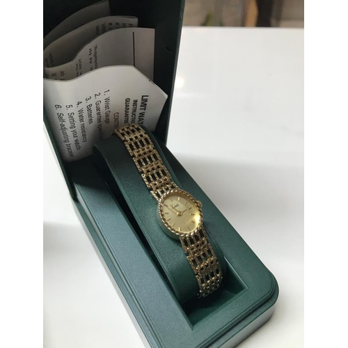 1460G - A cased Ladies limit watch and a quantity of costume jewellery